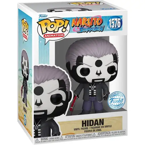 Figura Funko Pop! Naruto Shippuden Hidan Modelo 1576 | 77158 Edición Especial