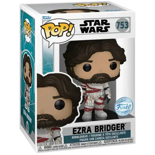 Figura Funko Pop! Star Wars Ezra Modelo 753 | 84602 Edición Especial