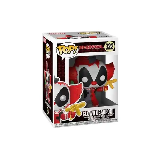 Figura Funko Pop! Marvel Deadpool Deadpool Payaso Modelo 322 | 31120