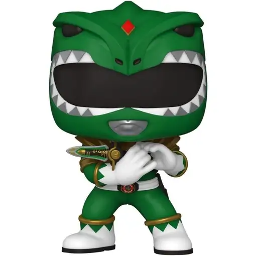 Figura Funko Pop! Televisión Power Rangers Ranger Verde Modelo 1376 | 72202 Figura Funko Pop! Televisión Power Rangers Ranger Verde Modelo 1376 | 72202