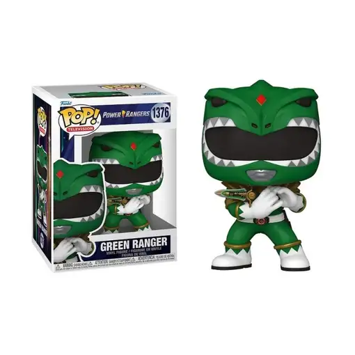 Figura Funko Pop! Televisión Power Rangers Ranger Verde Modelo 1376 | 72202