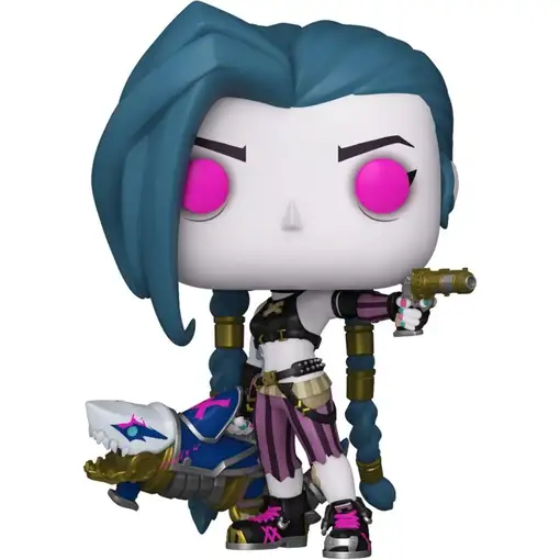 Figura Funko Pop! Televisión Arcane League of Legends Jinx Modelo 1602 | 75649 Figura Funko Pop! Televisión Arcane League of Legends Jinx Modelo 1602 | 75649