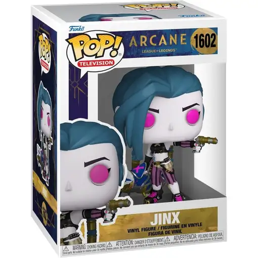 Figura Funko Pop! Televisión Arcane League of Legends Jinx Modelo 1602 | 75649