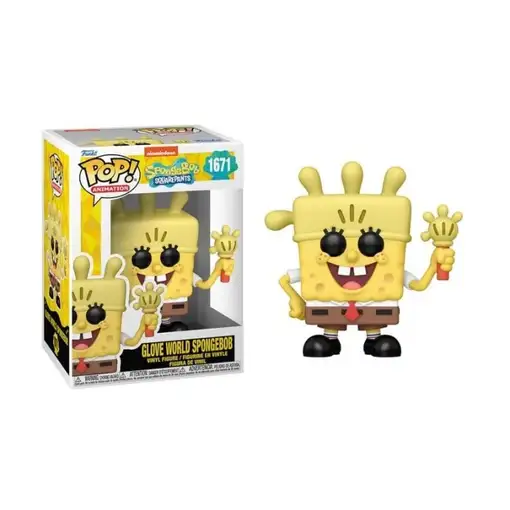 Figura Funko Pop! Animación Bob Esponja Glove World Modelo 1671 | 75734