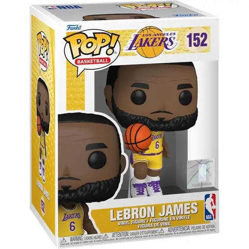 Figura Funko Pop! Baloncesto NBA Lakers Lebron James Modelo 152 | 65792