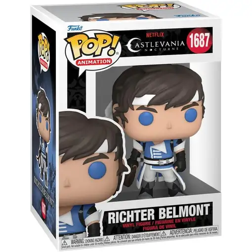 Figura Funko Pop! Animación Castlevania Ritcher Belmont Modelo 1687 | 80273