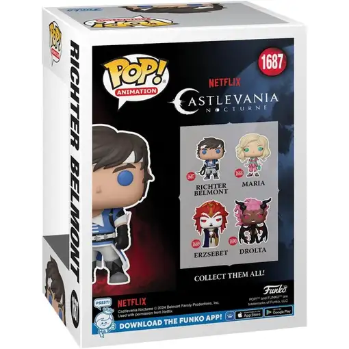 Figura Funko Pop! Animación Castlevania Ritcher Belmont Modelo 1687 | 80273
