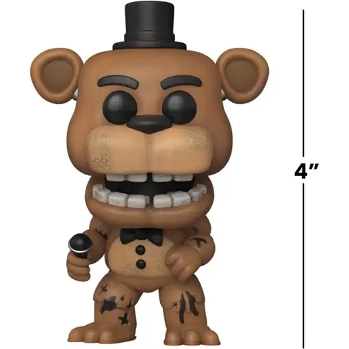 Figura Funko Pop! Five Nights at Freddy´s Whitered Freddy Modelo 1086 | 83867 Figura Funko Pop! Five Nights at Freddy´s Whitered Freddy Modelo 1086 | 83867