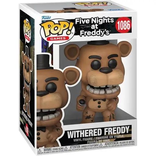 Figura Funko Pop! Five Nights at Freddy´s Whitered Freddy Modelo 1086 | 83867