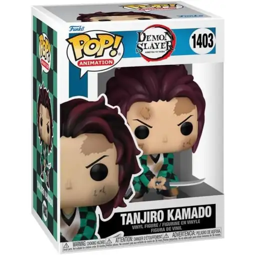 Figura Funko Pop! Demon Slayer Tanjiro Kamado Modelo 1403 | 72613