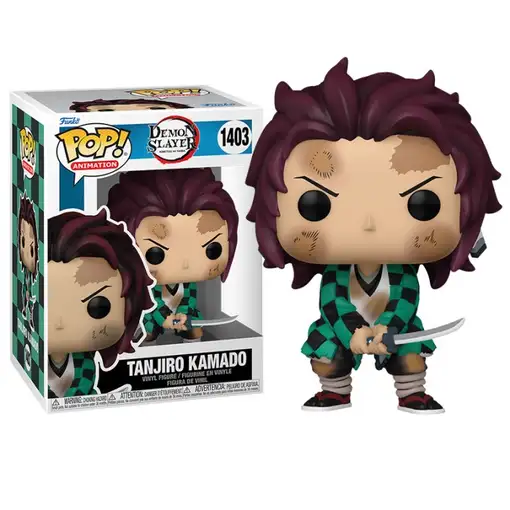 Figura Funko Pop! Demon Slayer Tanjiro Kamado Modelo 1403 | 72613