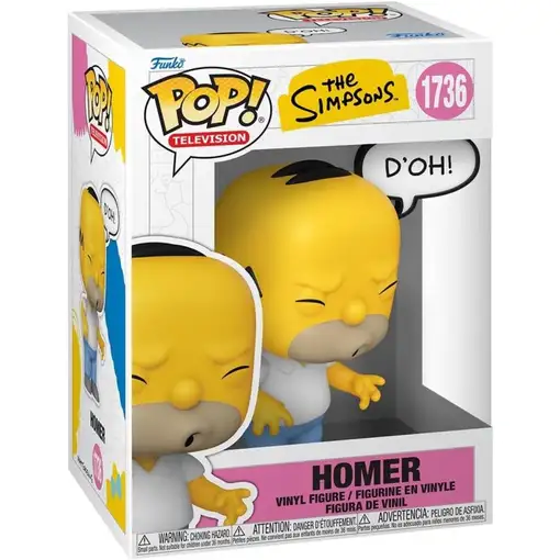 Figura Funko Pop! Saying Los Simpsons Homer D'oh! Modelo 1736 | 86412