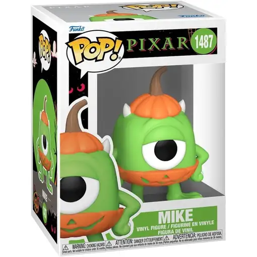 Figura Funko Pop! Pixar Monstruos SA Mike de Calabaza 1487 | 80857