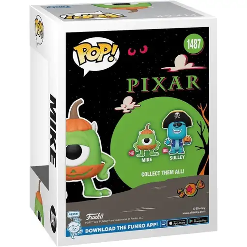 Figura Funko Pop! Pixar Monstruos SA Mike de Calabaza 1487 | 80857