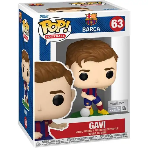 Figura Funko Pop! Football Barça Gavi Modelo 63 | 72235