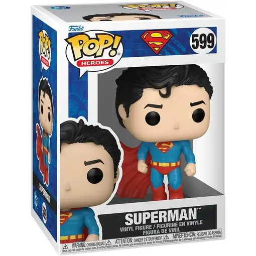 Figura Funko Pop! DC Películas Héroes Superman Modelo 599 | 86370