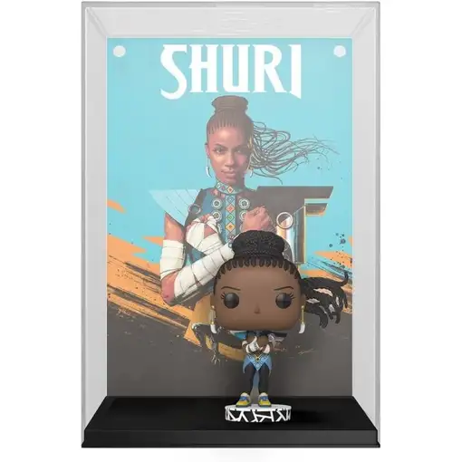 Figura Funko Pop! Comic Covers Marvel Shuri Modelo 11 | 63305 Edición Especial Figura Funko Pop! Comic Covers Marvel Shuri Modelo 11 | 63305 Edición Especial