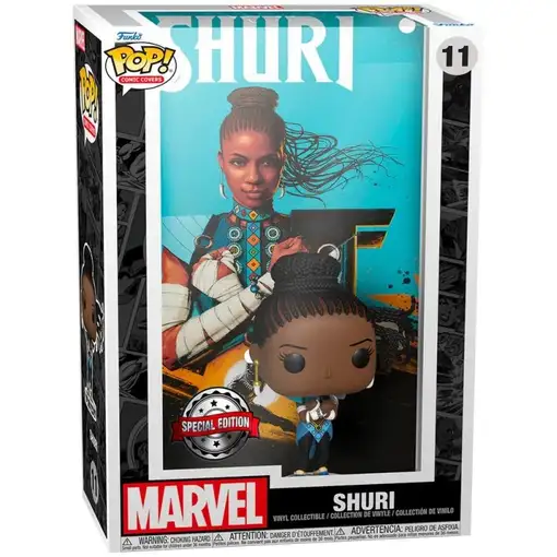 Figura Funko Pop! Comic Covers Marvel Shuri Modelo 11 | 63305 Edición Especial