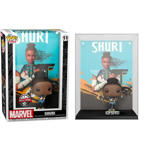 Figura Funko Pop! Comic Covers Marvel Shuri Modelo 11 | 63305 Edición Especial