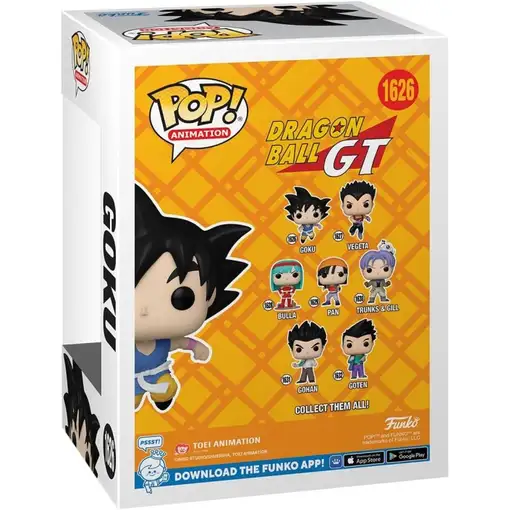 Figura Funko Pop! Dragon Ball GT Goku Modelo 1626 | 72088