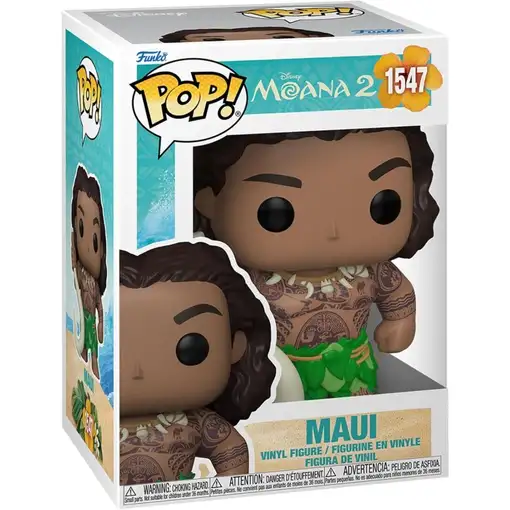 Figura Funko Pop! Películas Moana 2 Vaiana Maui Modelo 1547 | 79735
