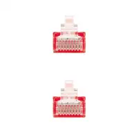 Nanocable 10.20.0401-R cable de red Rojo 1 m Cat6e U/UTP (UTP)