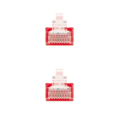 Nanocable 10.20.0401-R cable de red Rojo 1 m Cat6e U/UTP (UTP)