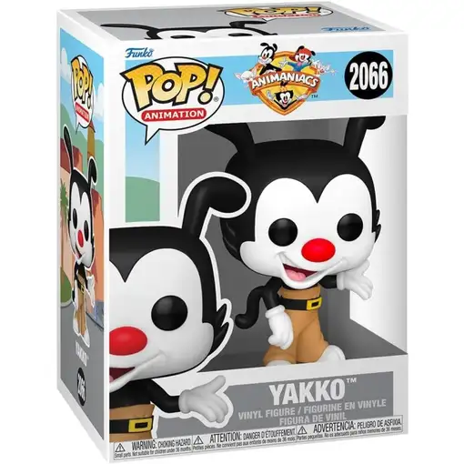 Figura Funko Pop! Animación Animaniacs Yakko Modelo 2066 | 86298