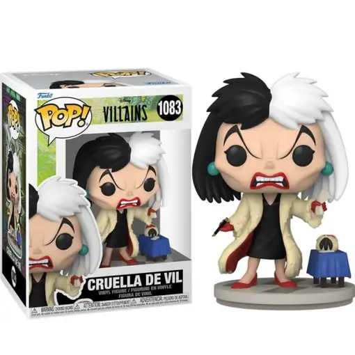 Figura Funko Pop! Disney Villanas Cruella De Vil Modelo 1083 | 57349