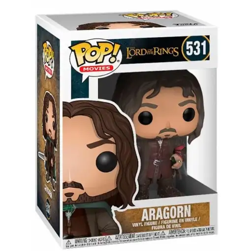 Figura Funko Pop! El Señor de los Anillos Aragorn Modelo 531 | 13565