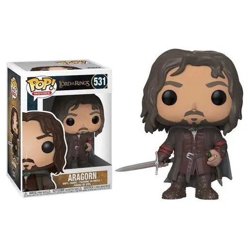 Figura Funko Pop! El Señor de los Anillos Aragorn Modelo 531 | 13565