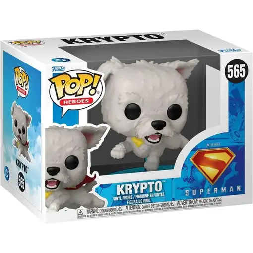 Figura Funko Pop! DC Películas Superman Krypto Modelo 565 | 85645
