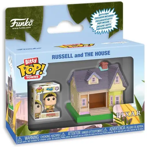 Pack Bitty Pop! Towns Disney Pixal Up Russell en la casa | 85515 Pack Bitty Pop! Towns Disney Pixal Up Russell en la casa | 85515