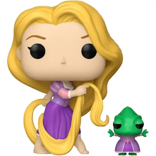 Figura Funko Pop! Princesas Disney Rapunzel con Pascal Modelo 1640 | 86293 Figura Funko Pop! Princesas Disney Rapunzel con Pascal Modelo 1640 | 86293
