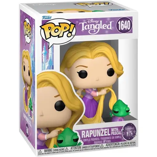 Figura Funko Pop! Princesas Disney Rapunzel con Pascal Modelo 1640 | 86293