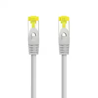 Nanocable Cable de red latiguillo RJ45 LSZH Cat.6A SFTP AWG26, Gris, 15 m