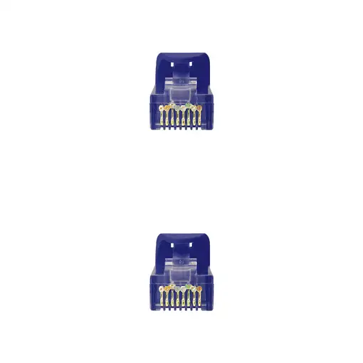 Nanocable Cable Red Latiguillo RJ45 LSZH CAT.6A UTP AWG24, Azul, 30 cm
