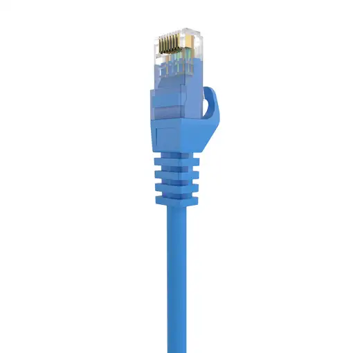AISENS Cable de Red Latiguillo RJ45 LSZH Cat.6A 500 Mhz UTP AWG24, Azul, 3.0M