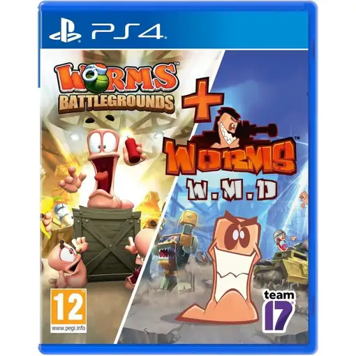 Juego Worms Battlegrounds + Worms WMD para Playstation 4 | PS4 Juego Worms Battlegrounds + Worms WMD para Playstation 4 | PS4