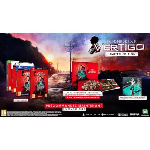 Juego Alfred Hitchcock Vértigo Limited Edition para Playstation 5 | PS5