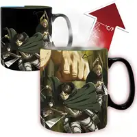 Taza Térmica de Cerámica Abystyle Ataque de los Titanes Modelo Titan Eren