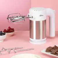 JATA JEMA1240 batidora Batidora de mano 400 W Acero inoxidable, Blanco