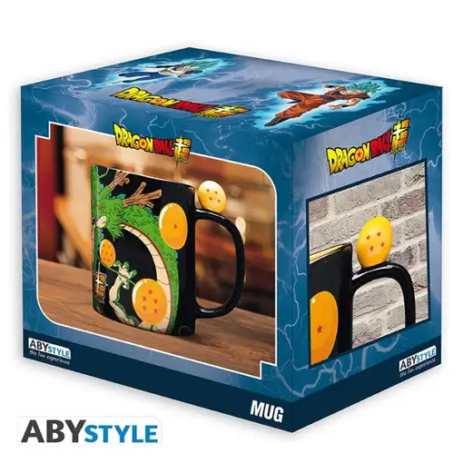 Taza de Cerámica Abystyle Dragon Ball Modelo Shenron & Dragon Balls