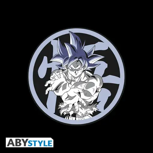 Gorra Abystyle Bola de Dragón Modelo Goku Ultra Instinct Color Negro y Gris