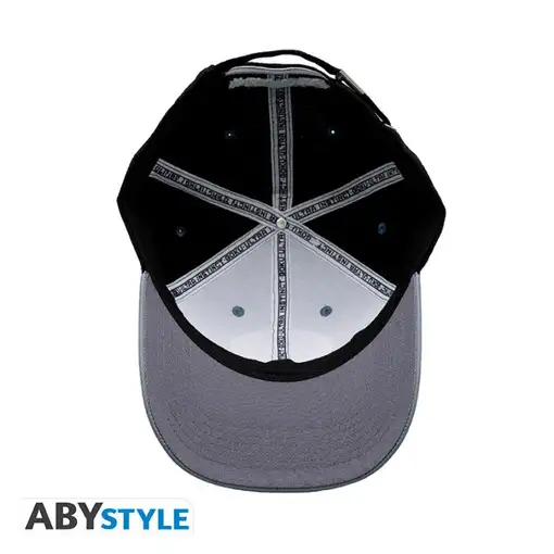Gorra Abystyle Bola de Dragón Modelo Goku Ultra Instinct Color Negro y Gris
