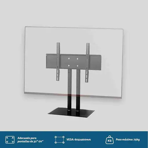 Grunkel SP-BASE soporte para TV 177,8 cm (70") Negro