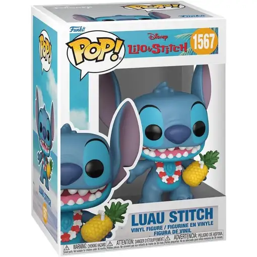 Figura Funko Pop! Disney Lilo y Stitch Luau Stitch Modelo 1567 | 86275