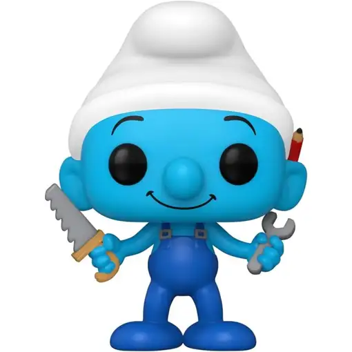 Figura Funko Pop! Televisión Los Pitufos Pitufo Manitas Modelo 1519 | 79258 Figura Funko Pop! Televisión Los Pitufos Pitufo Manitas Modelo 1519 | 79258