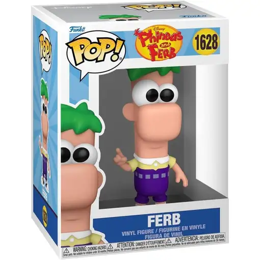 Figura Funko Pop! Disney Phineas & Ferb Ferb Modelo 1628 | 86692