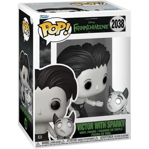 Figura Funko Pop! Disney Frankenweenie Victor y Sparky Modelo 2038 | 86153
